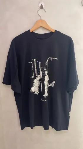 Camiseta The Saint Wide Shadow Preta
