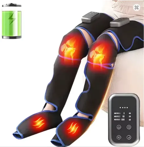 Botas Pneumáticas de Compressão Sequencial e Aquecimento para Pernas | Estado de Novo