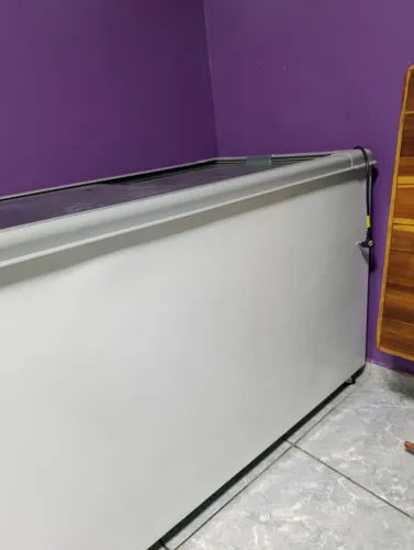 Freezer ártico 2 tampas de vidro ideal para sua loja