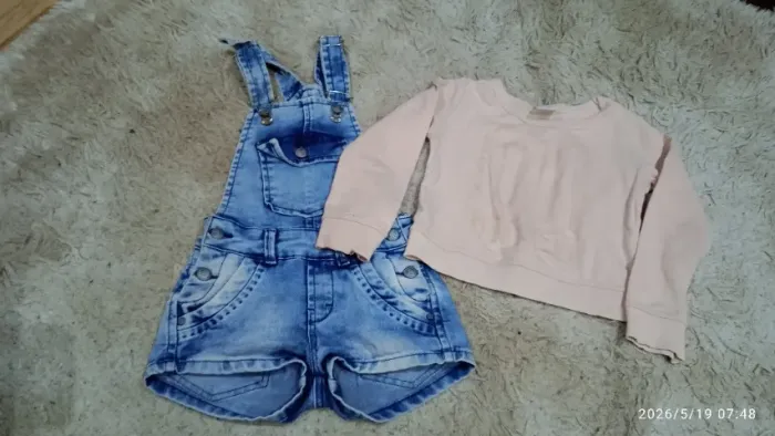 Lote de roupas e calçados menina 25 peças 