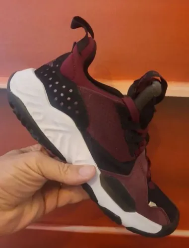 tênis nike air jordan delta - black dark beetroot - tam. 36 - estado de novo