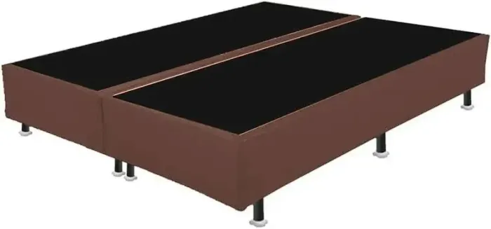 Cama Base Box Casal Canela