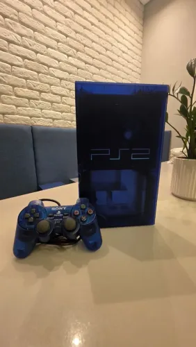 Playstation 2 Edição Ocean Blue