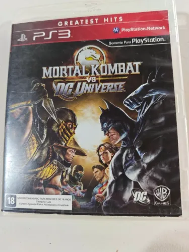 Mortal Kombat vs DC jogo PS3 