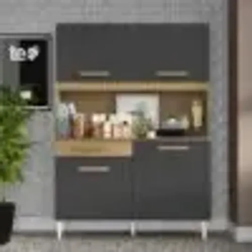 Kit de Cozinha Flórida 1,21m em MDP tt63 S 