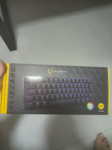Teclado Husky customizado 