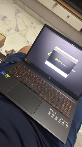 Notebook Acer Gamer Nitro V15 Core 17 13ª Ger. 32gb 512ssd Rtx4060 8gb DDR5