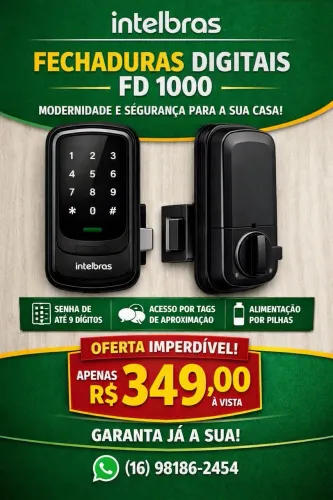 Fechadura Intelbras