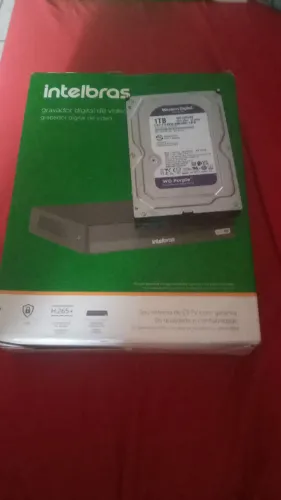 Dvr intelbras novo com HD de 1tb