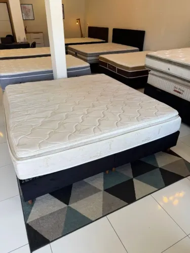 Cama KING CASTOR SEMINOVA - Entrego!