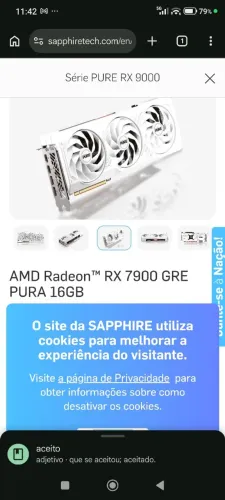 Saphire Pure RX 7900GRE