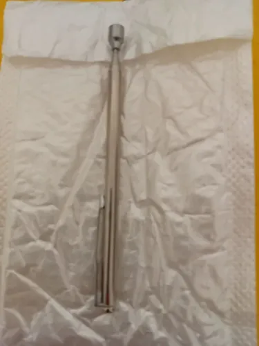 Antena IMÃ flexivel 12 até 50cm magnética em inox formato Caneta