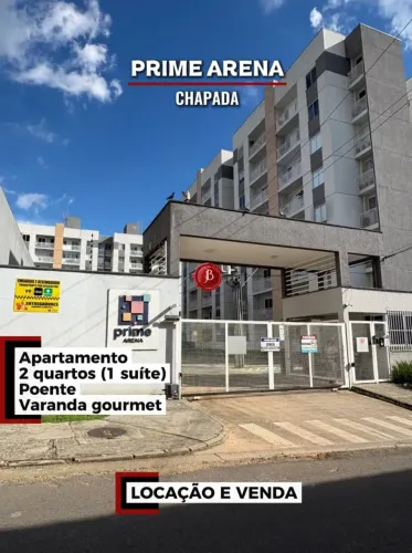 Condomínio Prime Arena | Apartamento, 2 Quartos (1 Suíte), Poente, Varanda Gourmet | bairr