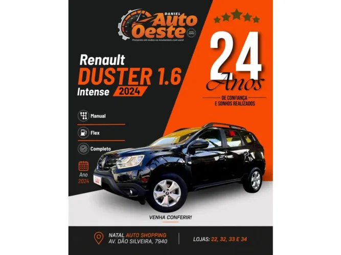 Renault Duster Intense 1.6 16V Flex MEC 2024