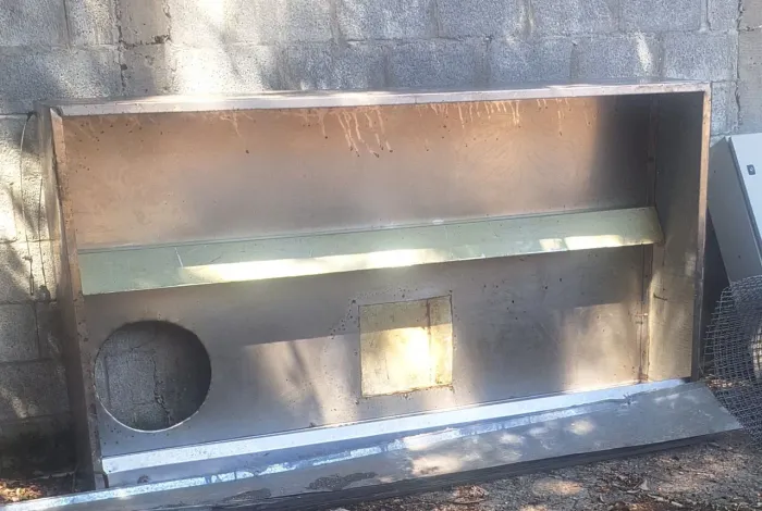 COIFA DE COZINHA INDUSTRIAL 