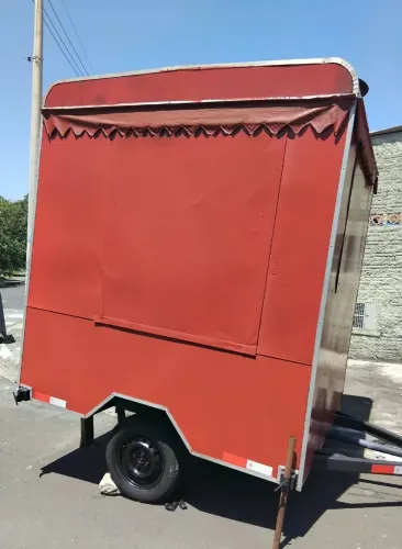 Trailer lanches e pastel