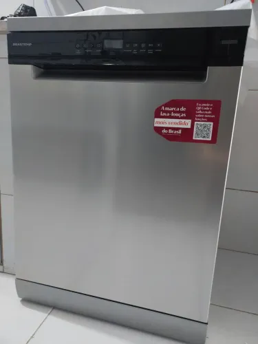 LAVA LOUÇAS BRASTEMP 14 SERVIÇOS SMART SENSOR, NOVA! 