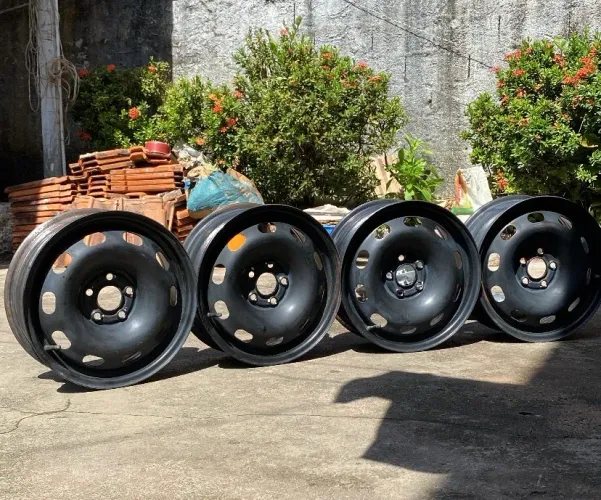 Roda ferro aro 15 com 5 furos original - VIRTUS