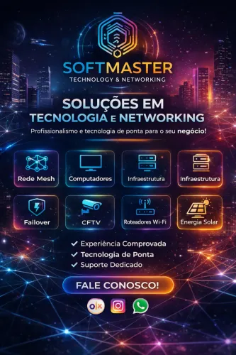 Serviços de CFTV,Redes,Fibra Óptica,T.I, Starlink