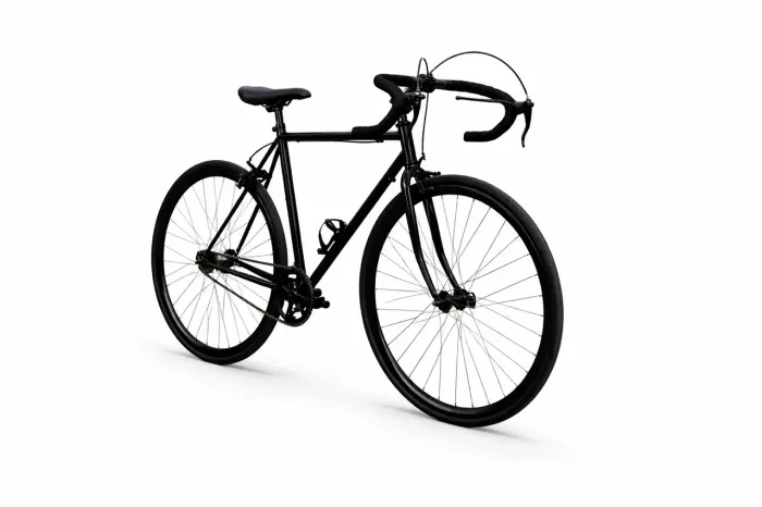 Bicicleta fixa Peugeot vintage aro 700 pneus cabos conduítes e fita de guidão novos