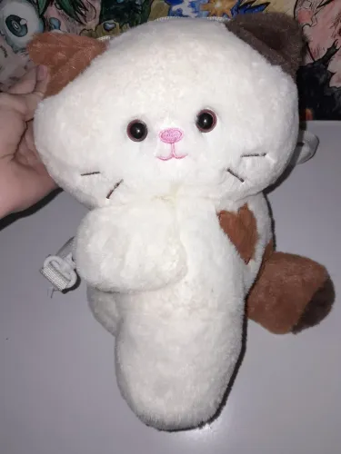 Pelucia/bolsa de gatinho