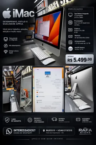 iMac 2017 27 polegadas