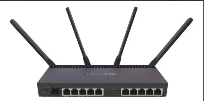 Roteador MikroTik RB4011iGS+5HacQ2HnD-IN