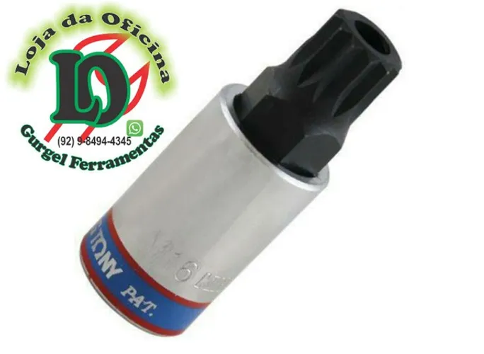 Chave Soquete Multidentada com Guia 1/2" x M16 - KING TONY