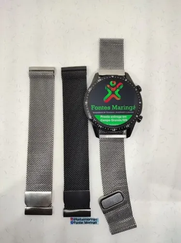 Pulseira Metal 22mm Magnética