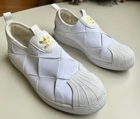 Tênis 39 Adidas Superstar Slip On