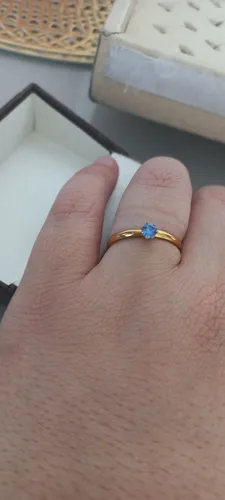Promoção aneis 15 anos e noivado banhados a ouro 18k antialérgicos
