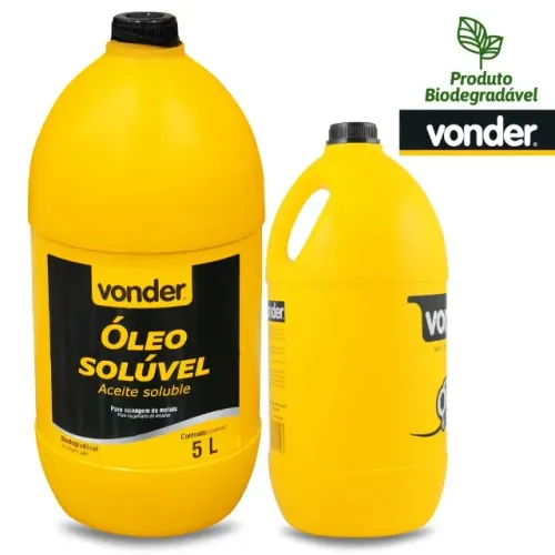 Óleo Solúvel Fluido Sintético Biodegradável Torno Vonder 5L