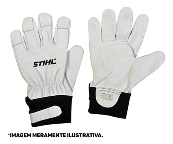 Luva De Proteção Couro Tipo Vaqueta Premium Gg-t10 Stihl