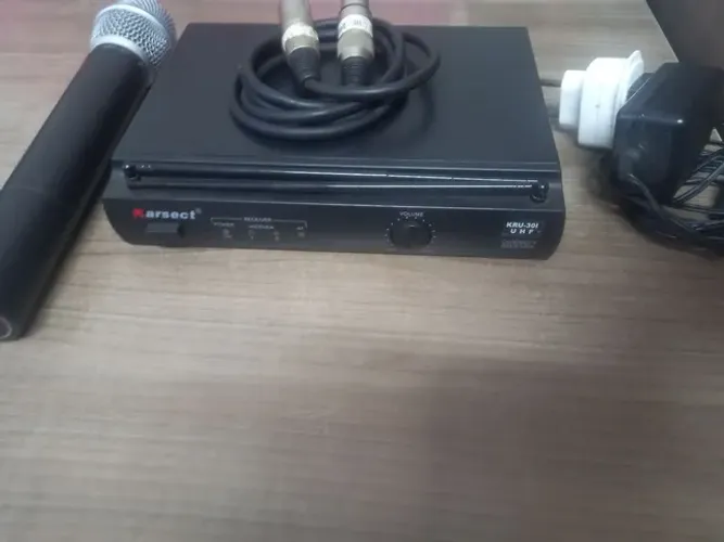 Microfone sem fio karset 