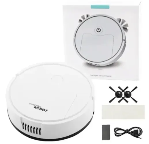 Mega Promoção!!! Mini Robô Aspirador!!! Produto Novo!!! Passo Cartão!!!