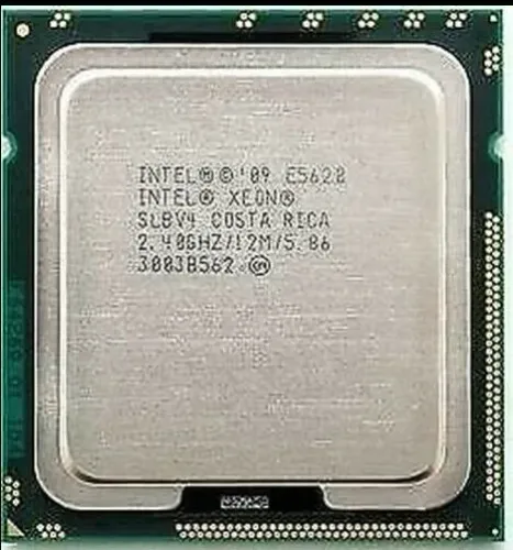Intel Xeon Quad Core E5620 12m Cach/2.4mhz/5.86 Gt/s