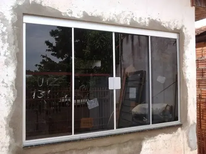 Fabricamos e Vendemos Janela 4 bandeiras vidro temperado sob medida