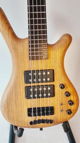 Baixo Warwick Corvette $$ 5 cordas - Double Buck - Alemão - Semi novo + Bag