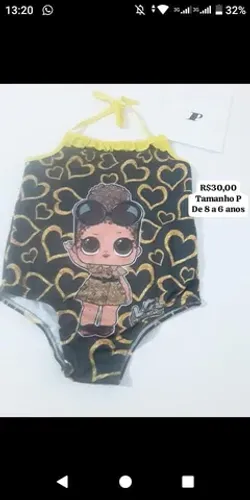 Maiô e biquíni infantil qualidade e conforto 