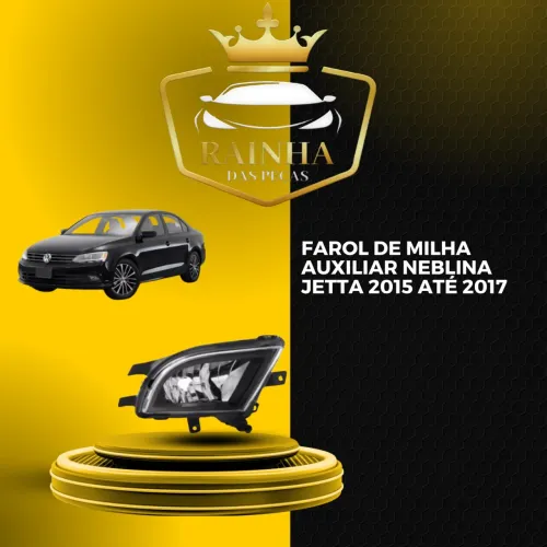 Farol De Milha Auxiliar Neblina Jetta 2015 até 2017