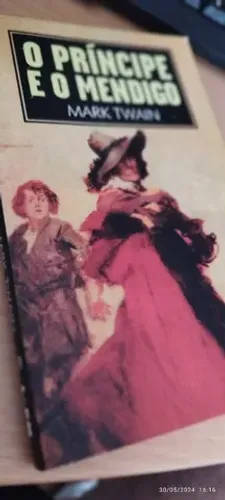 Livro em formato de pocket: O Príncipe e o Mendigo, de Mark Twain
