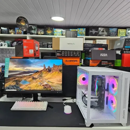 Pc Gamer Ryzen 7 5700 + RTX 4060 + Monitor 24pl
