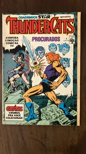 HQ ThunderCats - Editora Abril - 4 5 e 7