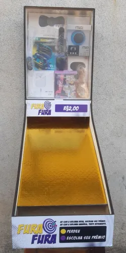 Máquina de premonição Fura Fura - Diversão Garantida!