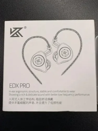 Fone De Ouvido Kz Edx Pro Dj Musicos Retorno Palco In-ear 01