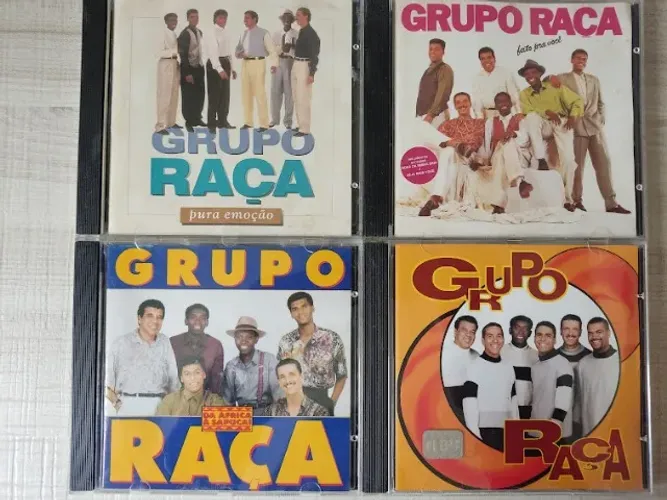 it 4 Cds Grupo Raça Sapucaí Pura Emoção Feito P Vc E Arrego (Usado)