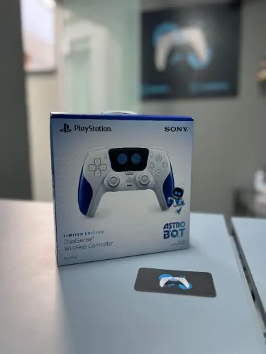 Controle Ps5 Dualsense Edição Astro Bot 