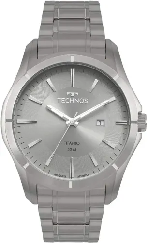 Relógio TECHNOS Masculino Executive 2115MTW/4C *Titânio