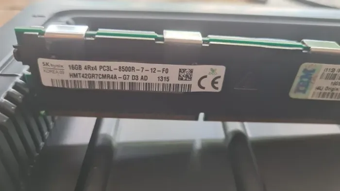  memoria para servidor xeon x79 hynix 16gb 4rx4 pc3l 8500r