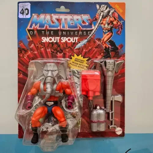 Boneco Action Figure He-man Snout Spout Motu Origins Novo Lacrado HDT24